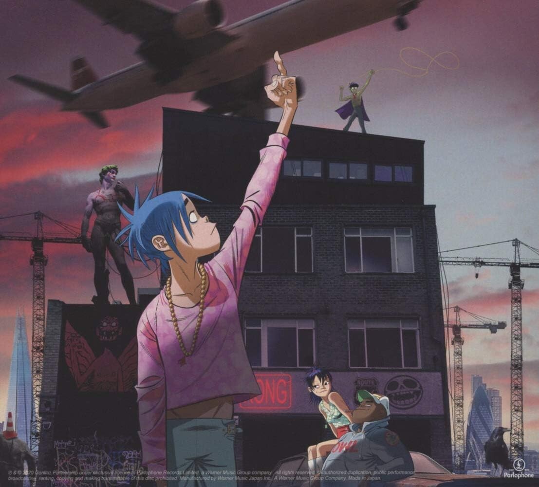 GORILLAZ SONG MACHINE SEASON ONE STRANGE TIMES JAPAN 2 CD W/ BONUS TRACK NEW