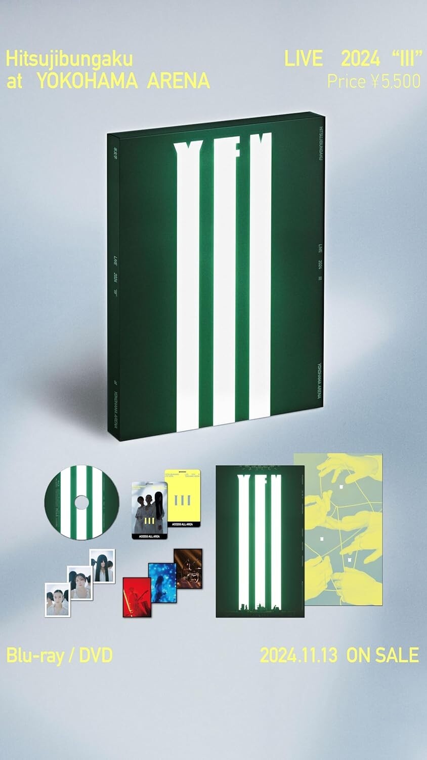 Hitsujibungaku Live 2024 III at Yokohama Arena Blu-ray Japan KSXL-376 New