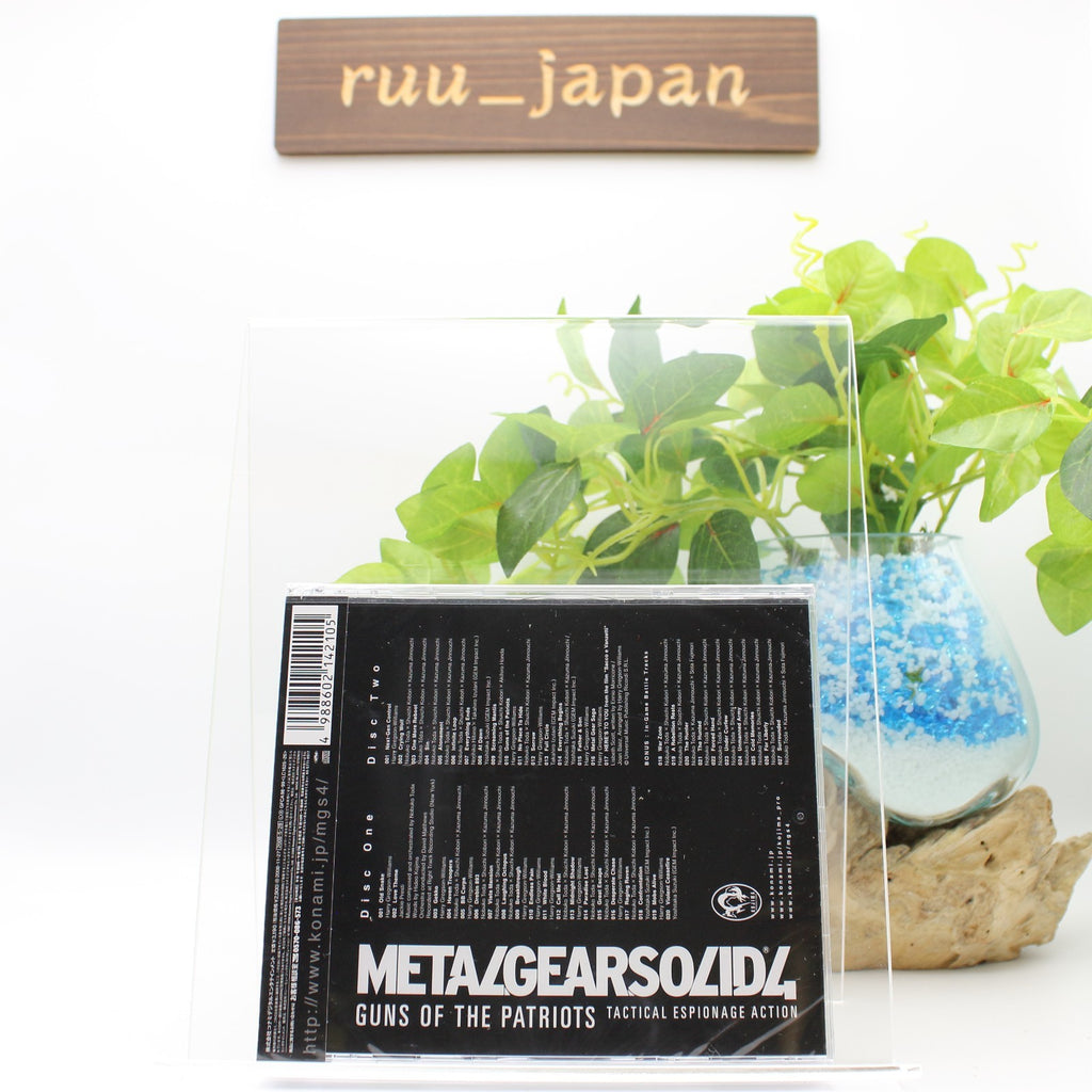 New ORIGINAL SOUNDTRACK CD METAL GEAR SOLID4 GUNS OF THE PATRIOTS