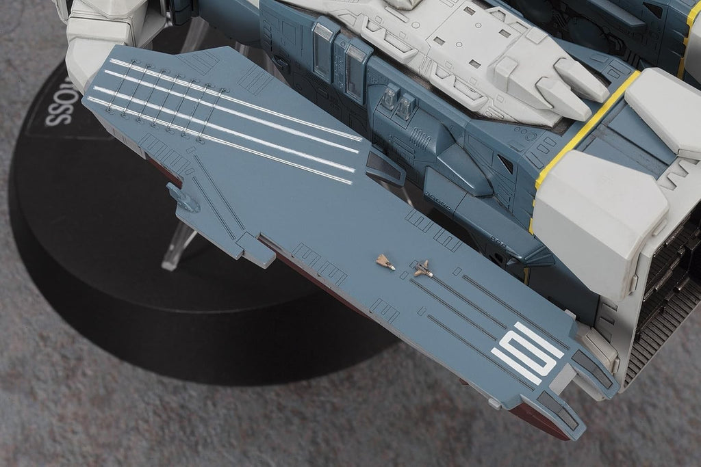 Hasegawa 1/4000 SDF-1 Macross Fortress Ship w / Prometheus and Daedalus NEW