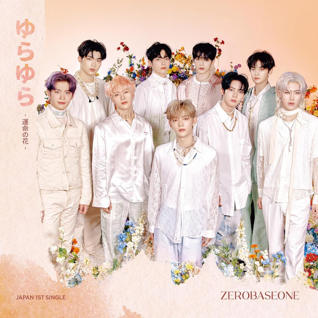 ZEROBASEONE Yura Yura Unmei No Hana CD Standard Edition Japan 1st Single new