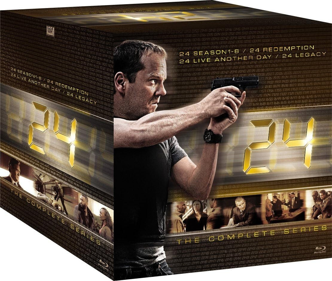 New 24 TWENTY FOUR COMPLETE BOX  Blu-ray