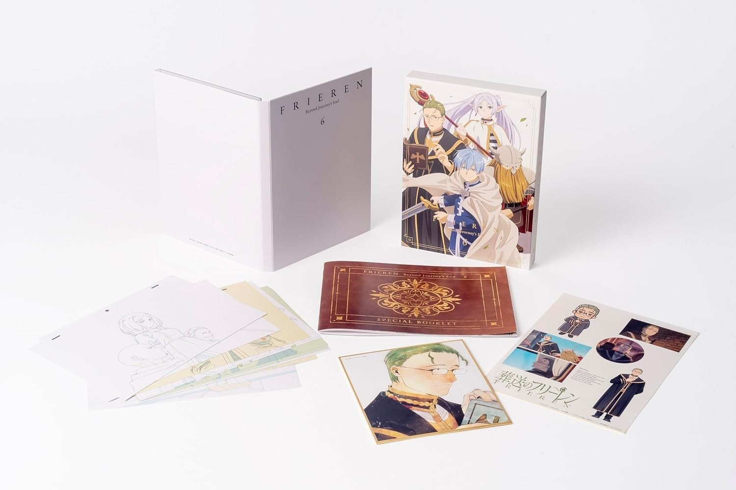 Frieren: Beyond Journeys End Vol.6 Limited Edition Blu-ray Booklet Card NEW