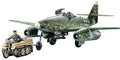 Tamiya 25215 1:48 Me262A-2A with Chain Motorcycle (2) - Model Building New