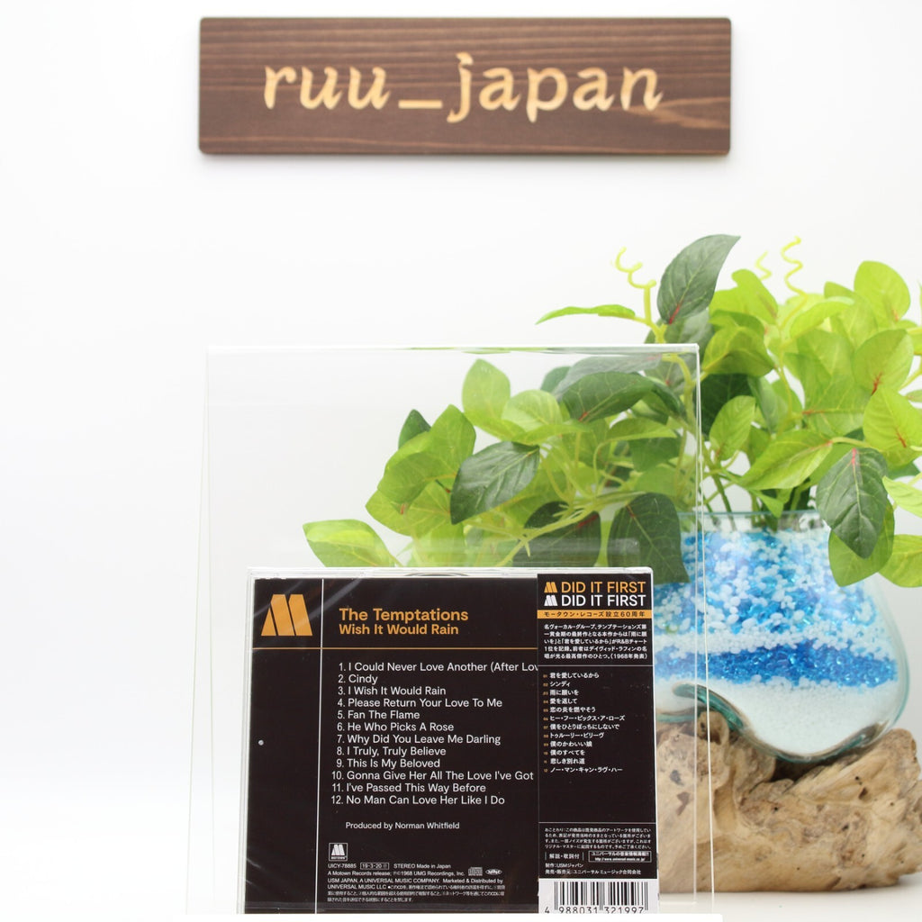 Wish It Would Rain by The Temptations (CD, 2019) From Japan NEW