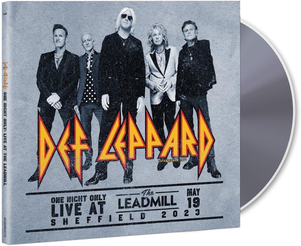 New DEF LEPPARD LIVE AT THE LEADMILL  2024 JAPAN SHM CD