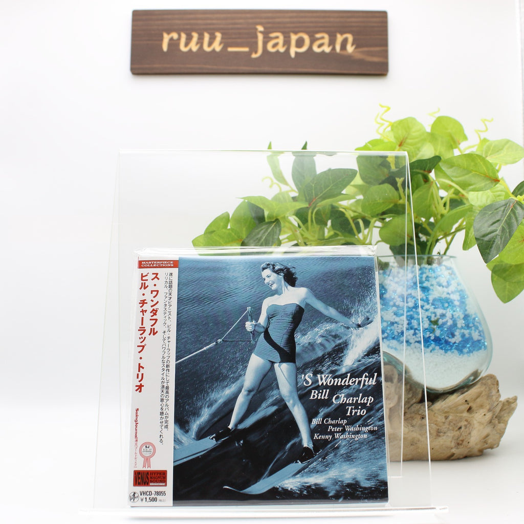 New Bill Charlap Trio Jazz CD S Wonderful Paper Sleeve Japan OBI E