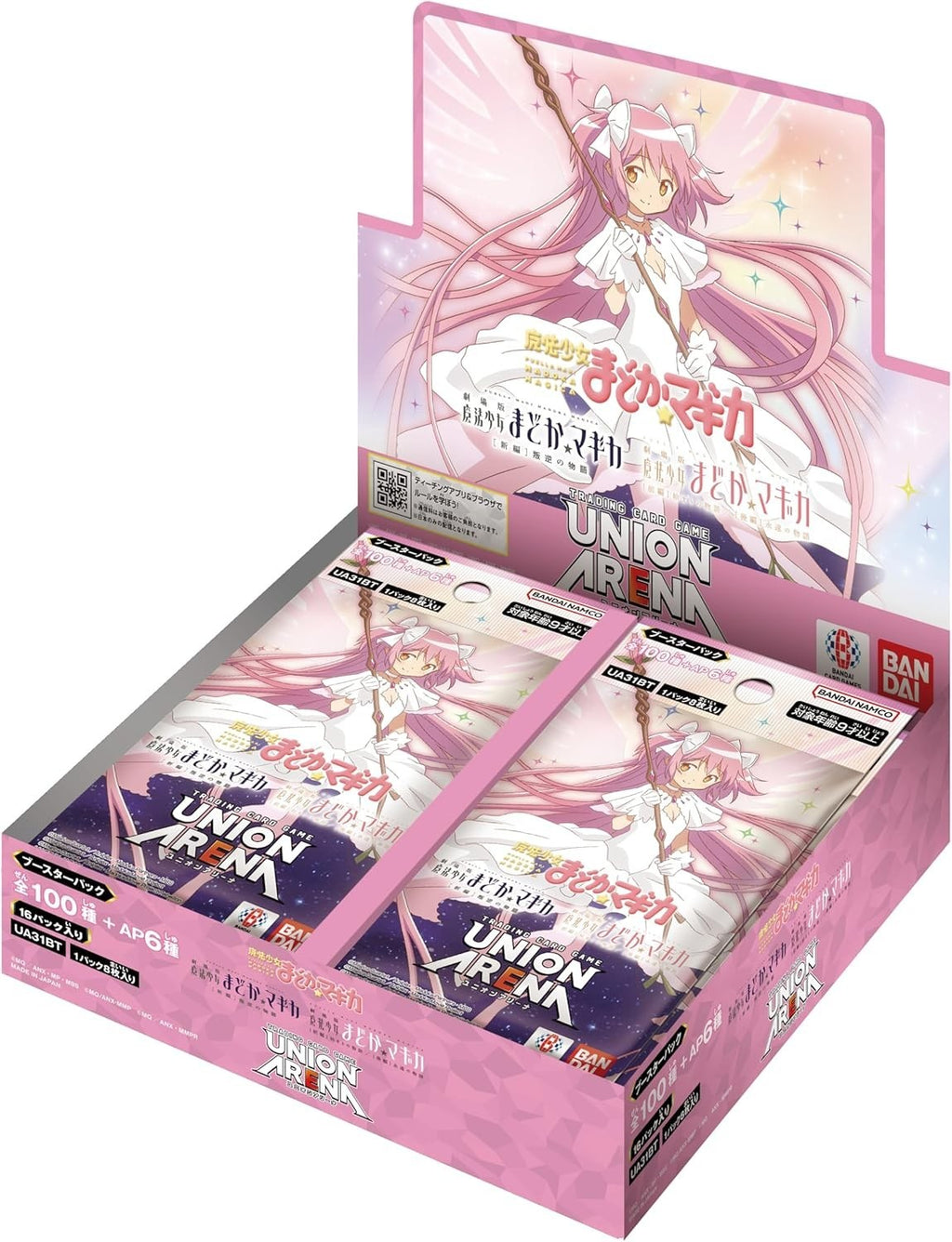Bandai (BANDAI) UNION ARENA Booster Pack  Puella Magi Madoka Magica UA31BT NEW