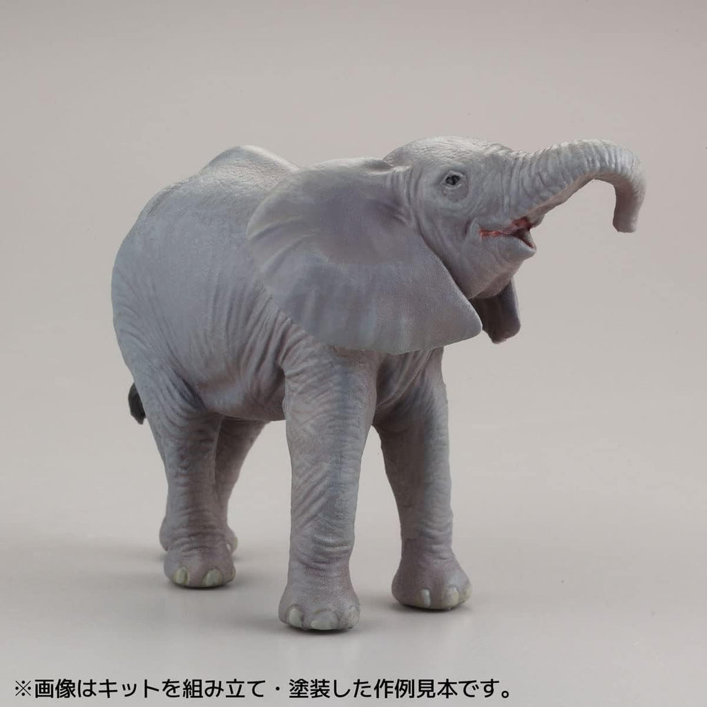 Kaiyodo Art Plastic ART PLA Zookeeper and White Rhino Set Unpainted New