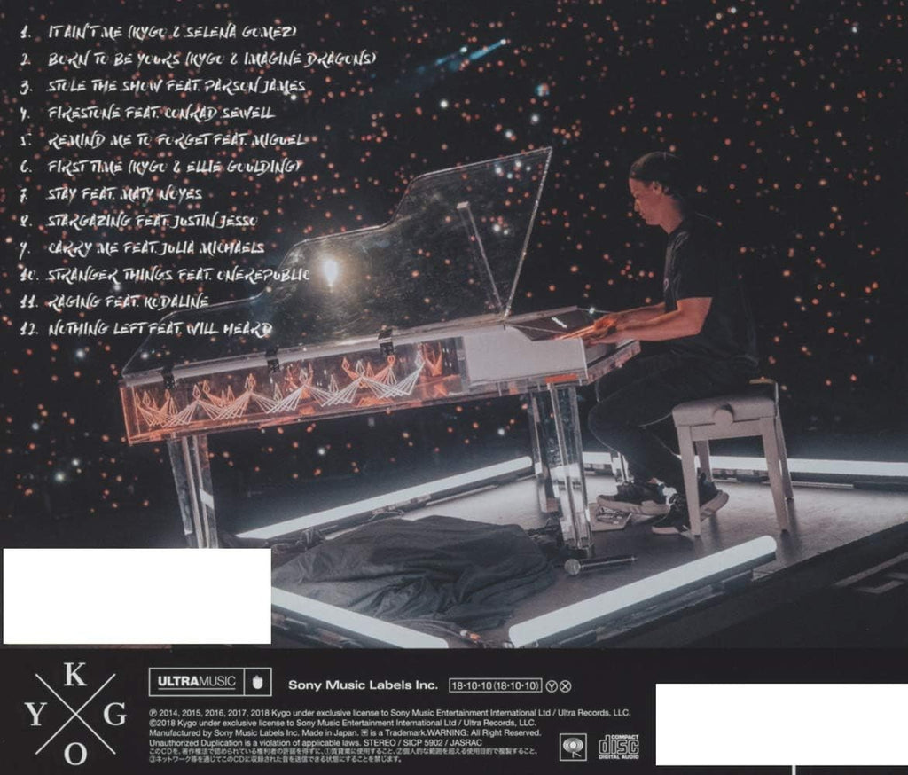 CD New KYGO HITS COLLECTION 2018 JAPAN ONLY EDITION