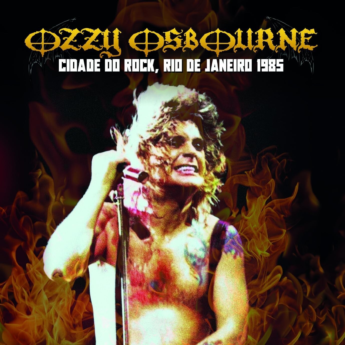 New OZZY OSBOURNE CIDADE DO ROCK , RIO DE JANEIRO 1985  JAPAN CD