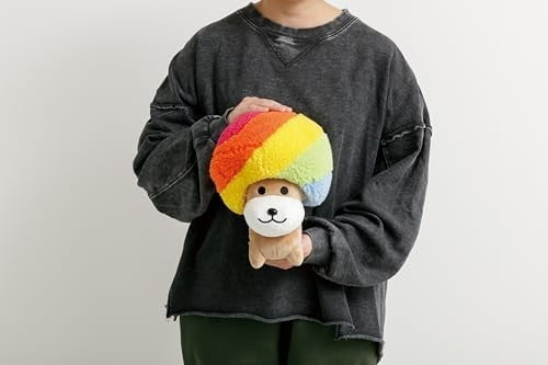 San-X Afro Dog Hug Plush Toy MV30001 New