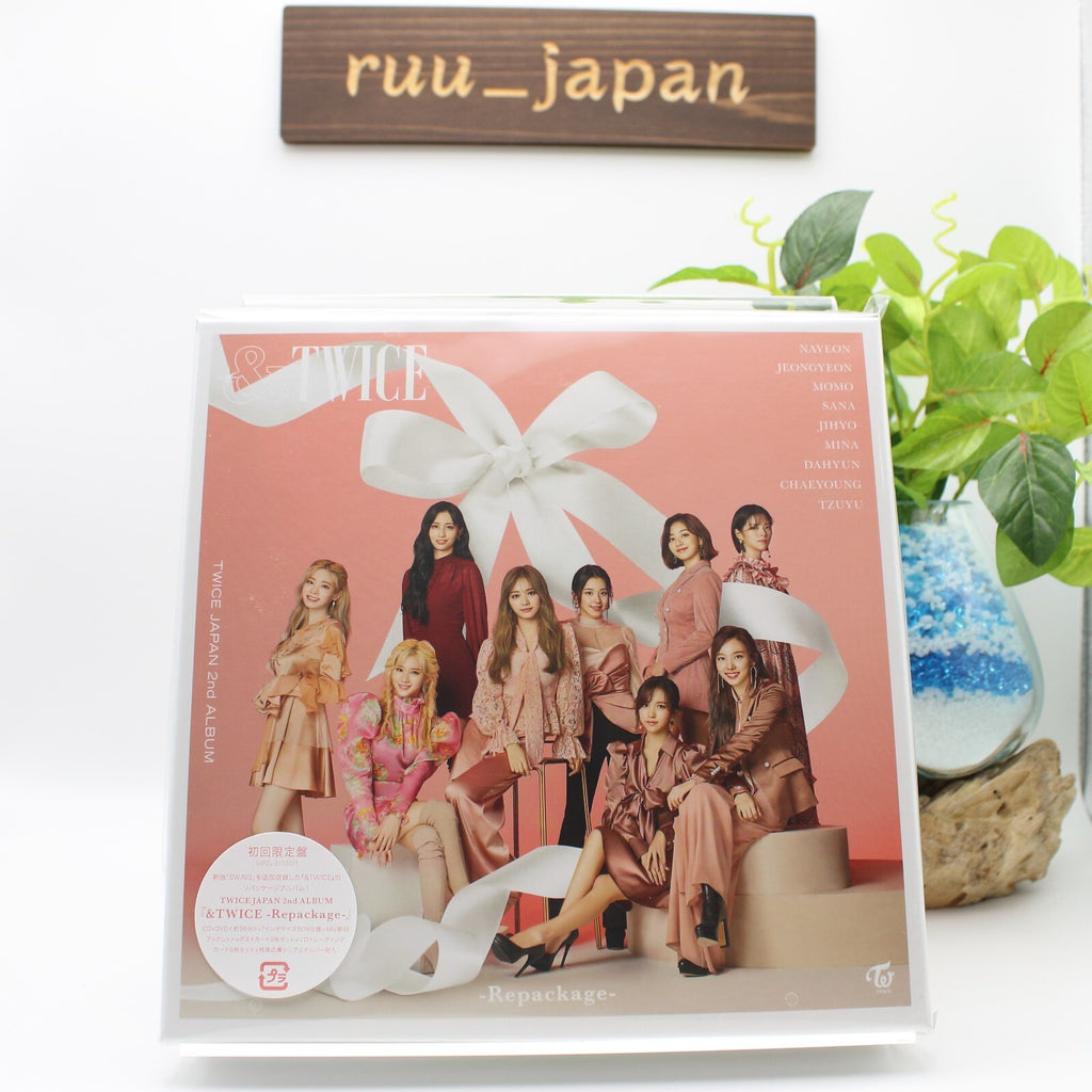 New TWICE &TWICE-Repackage- Limited Edition (CD+DVD+BOOKLET+9CARD+9POSTCARD)