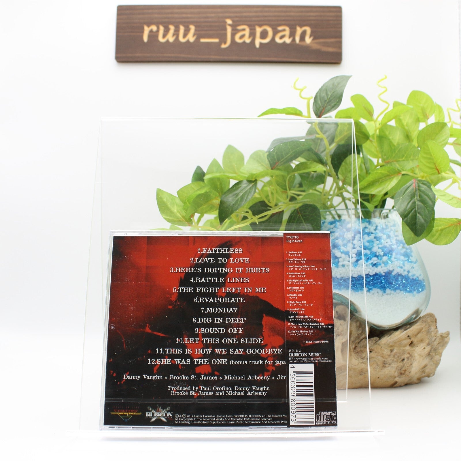 New TYKETTO Dig In Deep CD from Japan