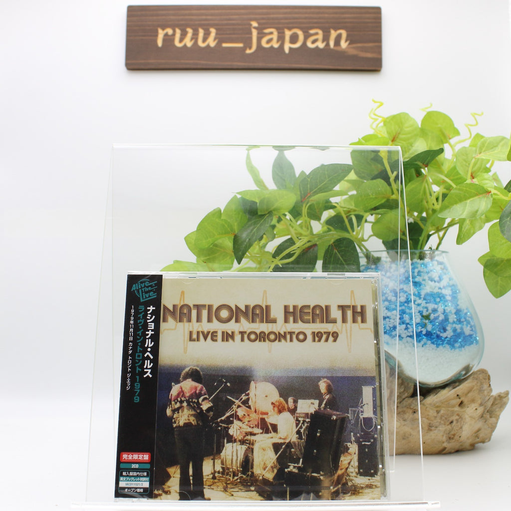 CD New NATIONAL HEALTH Live In Toronto 1979 JAPAN