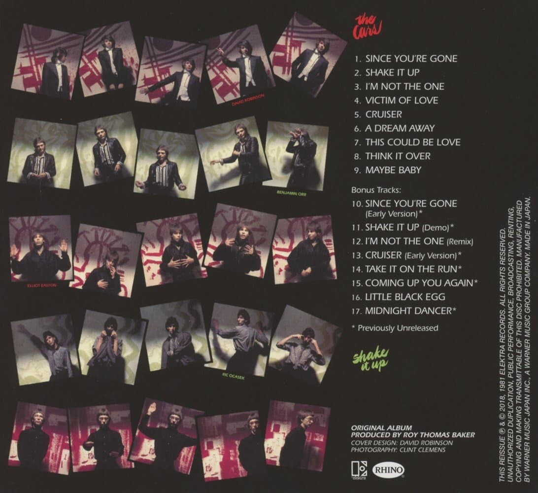 The Cars - Shake It Up - Japan SHM CD - NEW