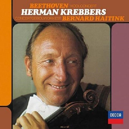 Herman Krebbers Haitink Beethoven Brahms Violin Concertos 2 CD TOWER RECORDS NEW