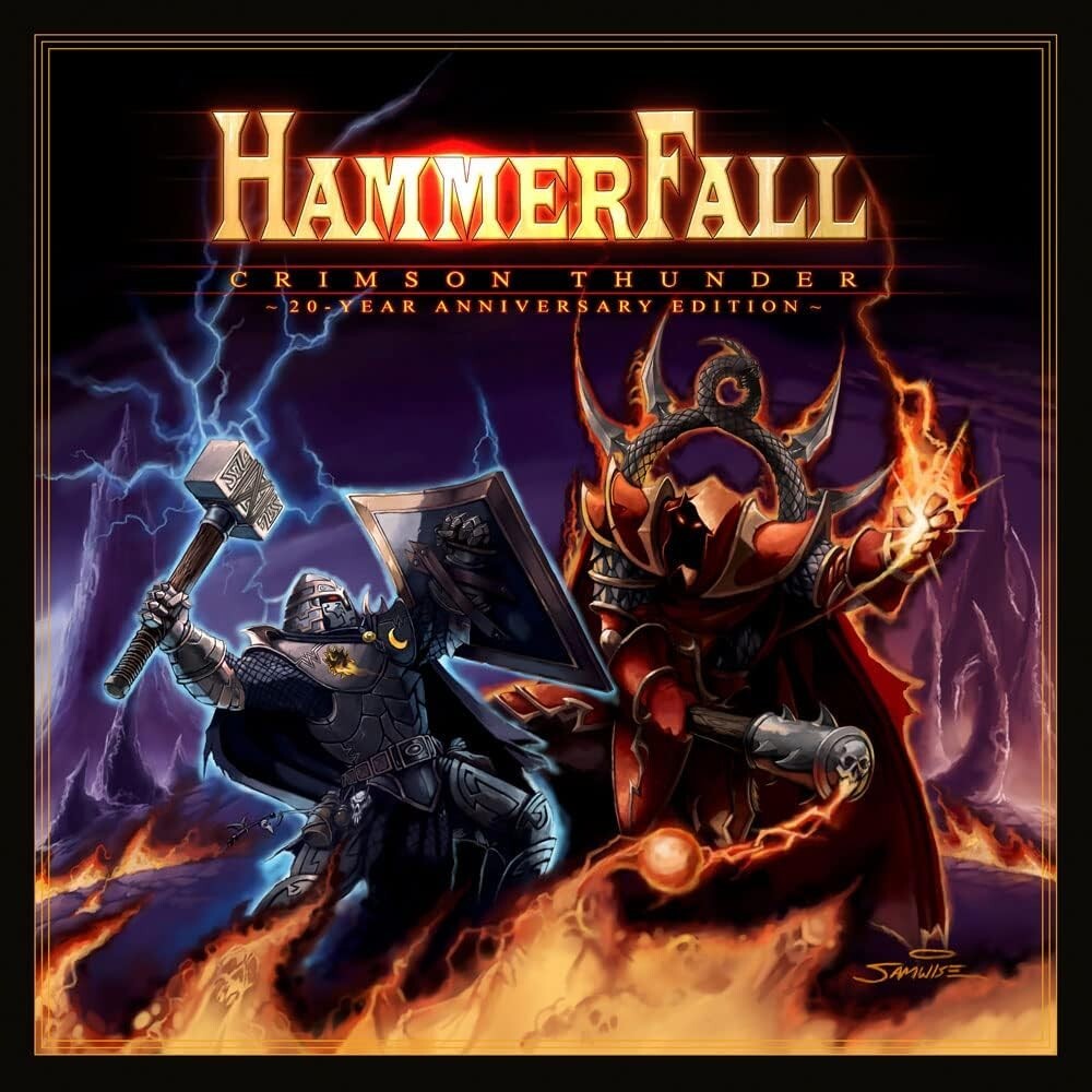 New HAMMERFALL CRIMSON THUNDER 20 YEAR ANNIVERSARY EDITION JAPAN 3 CD SET