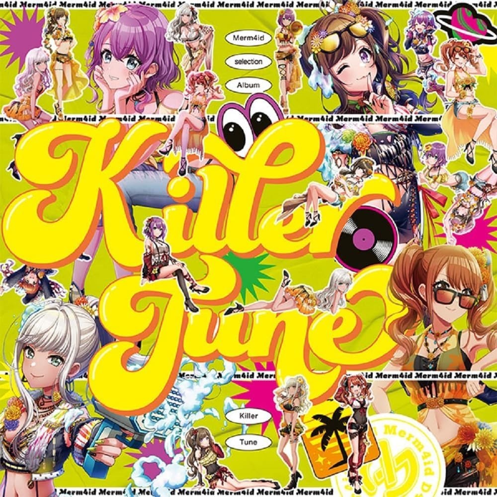CD New MERM4ID KILLER TUNE JAPANESE CD + D4DJ GROOVY MIX DISC SKIN SERIAL CODE