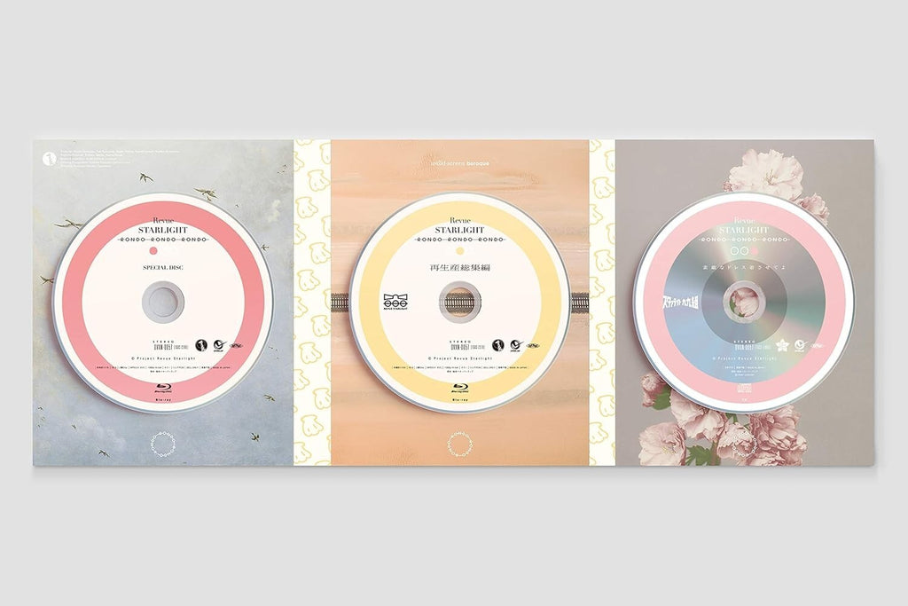 New Revue Starlight Movie Rondo Rondo Rondo Limited Edition Blu-ray CD Booklet