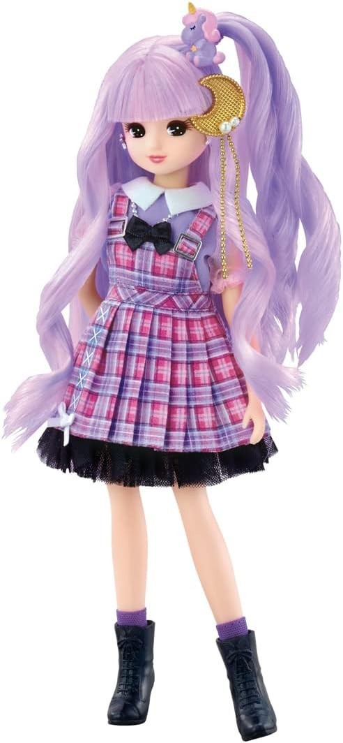 Takara Tomy Plastic Licca-chan Doll Niji Kyun Karl Licca-chan Dress-up NEW