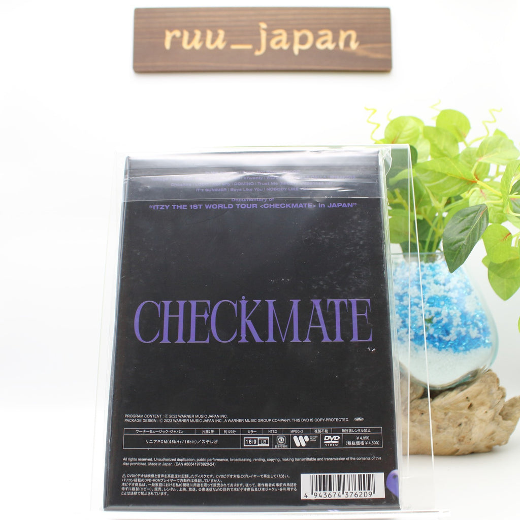 DVD ITZY THE 1ST WORLD TOUR CHECKMATE in JAPAN Limited DVD w/ Photo Booklet