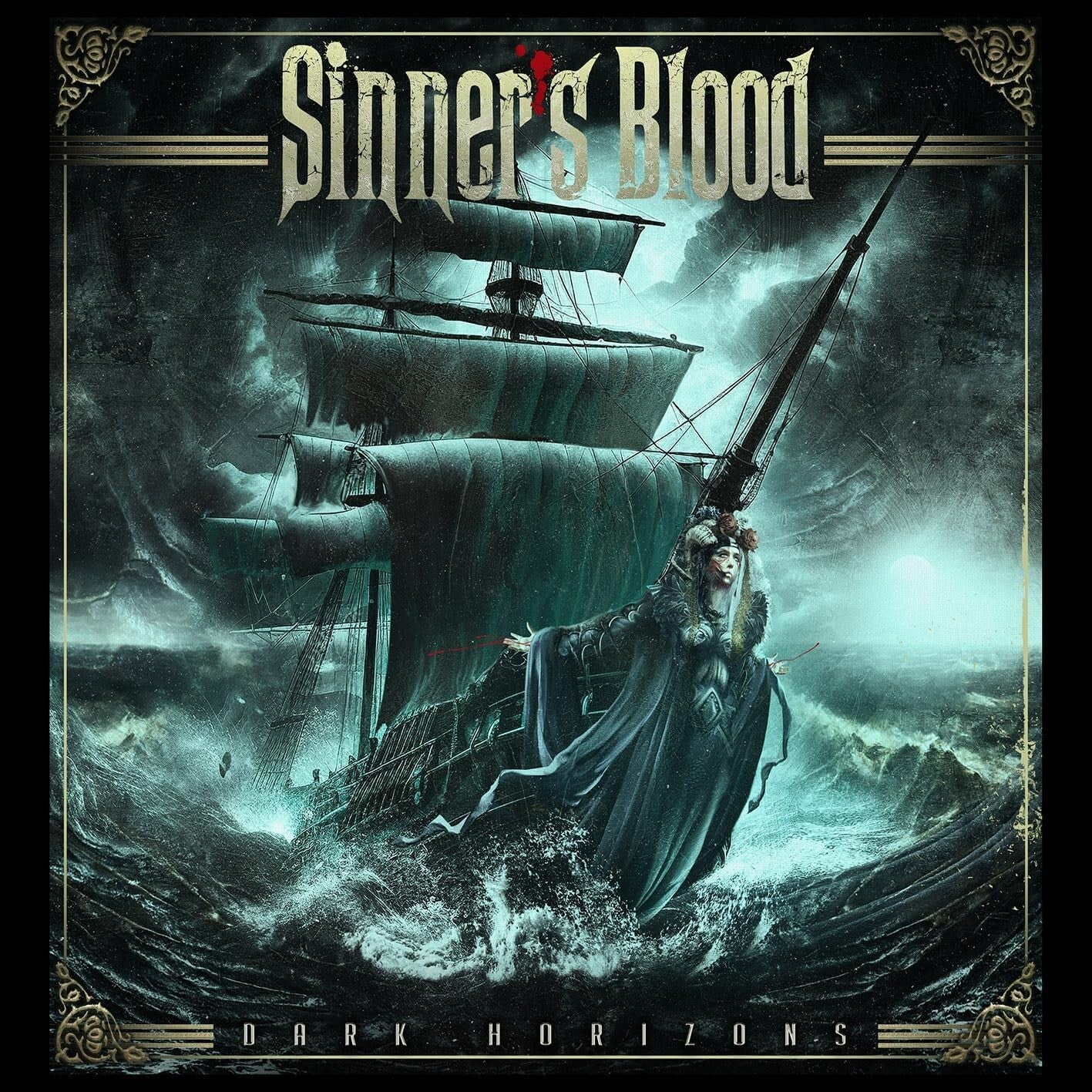 New SINNER’S BLOOD DARK HORIZONS WITH BONUS TRACK 2024 JAPAN CD