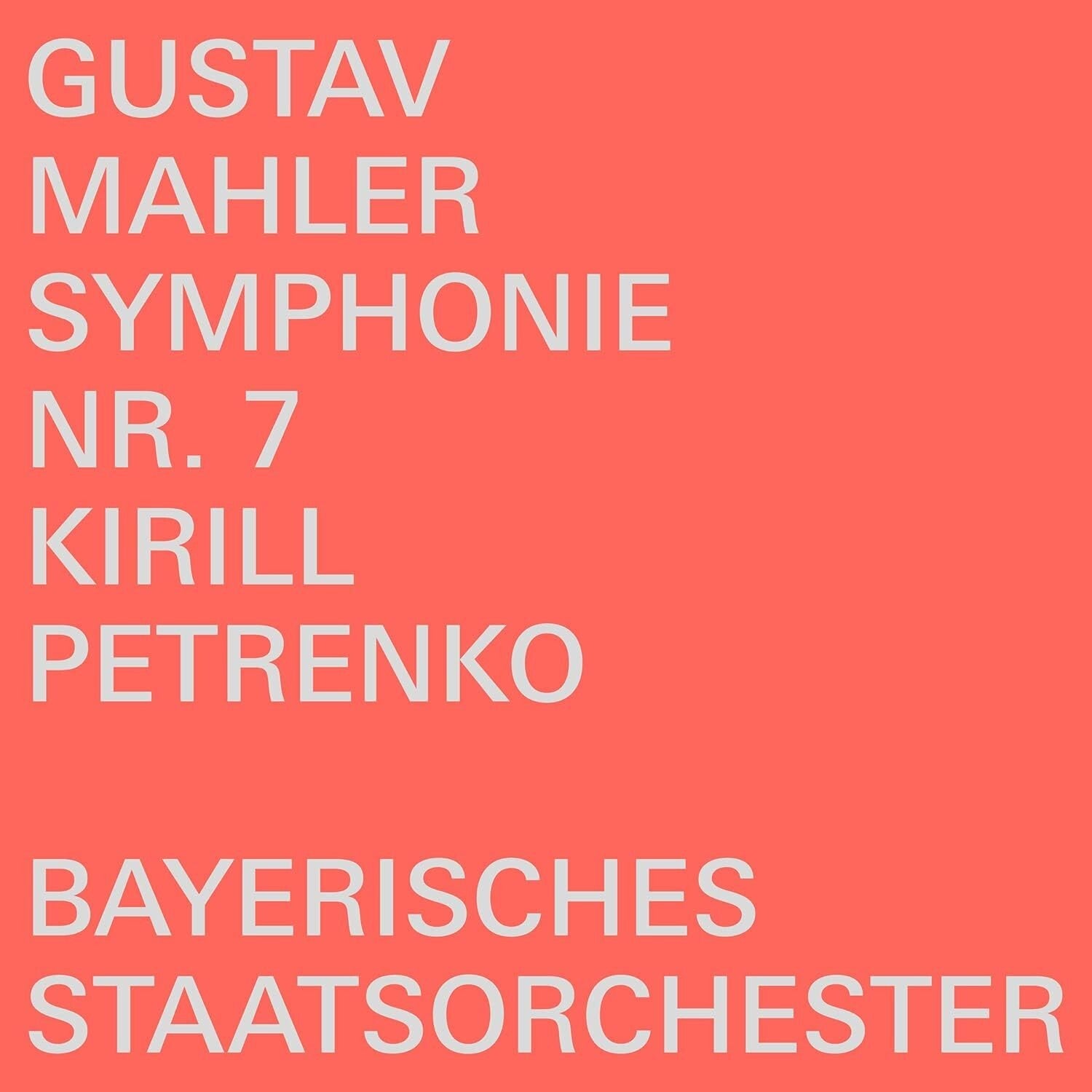Mahler: Symphony No. 7 Night Song CD New