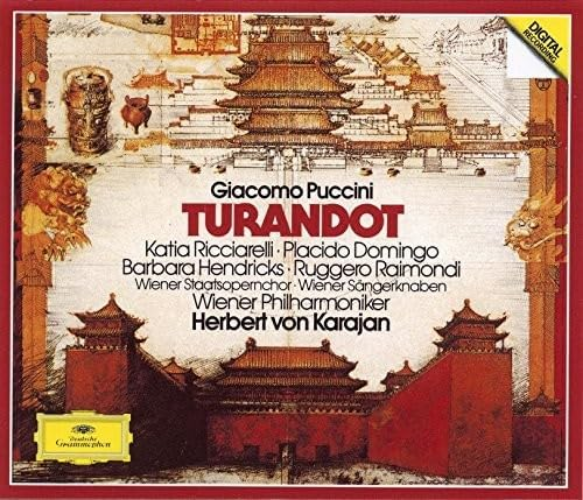 New Herbert Von Karajan VPO 2CD(UHQCD)Puccini Turandot Placido Domingo Japan OBI