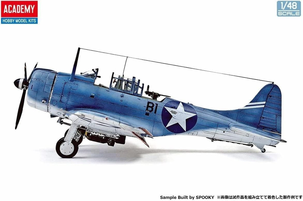 Academy 12345 1/48 US Navy SBD-3 Dauntless  Operation Midway Plastic Model NEW