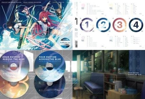 Four Rhythm Across The Blue Vocal Sound Collection Limited Edition CD Japan New