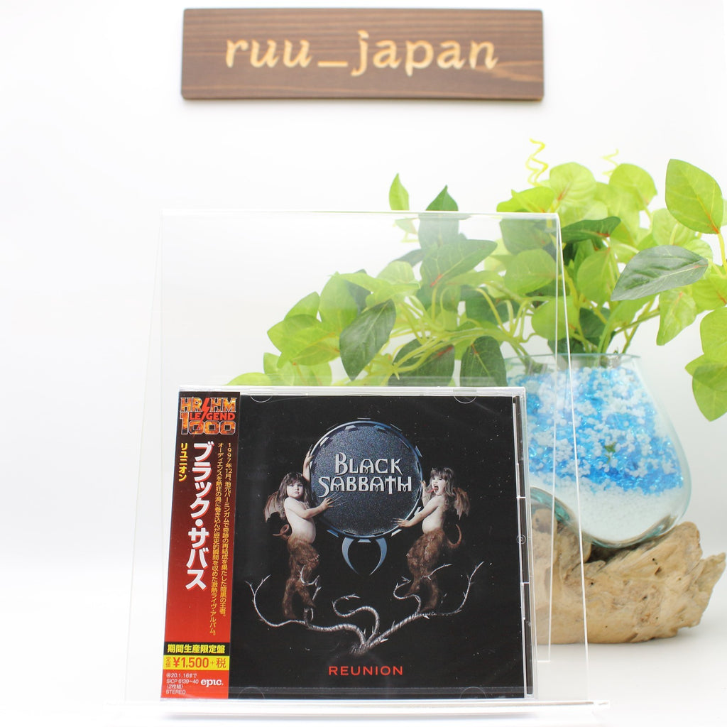 New Black Sabbath Live 2CD Reunion” Japan OBI