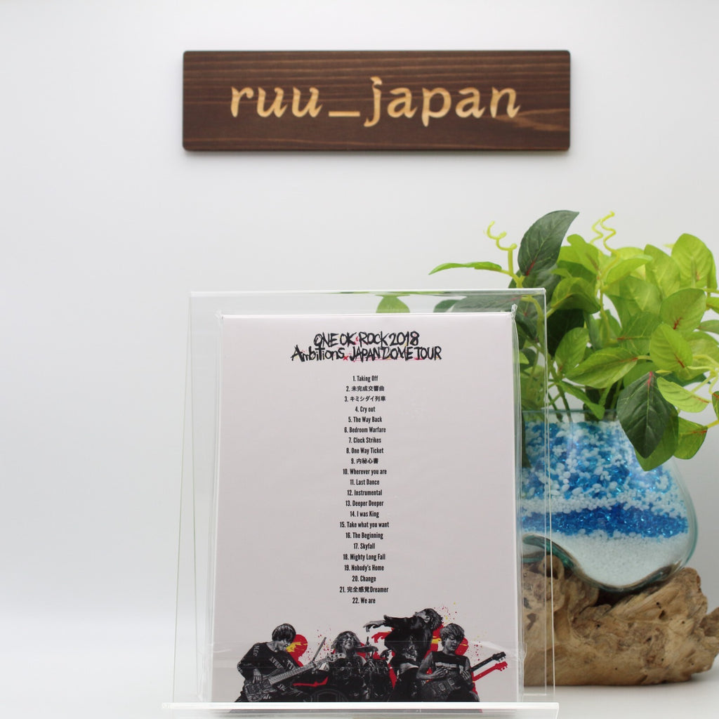 ONE OK ROCK 2018 AMBITIONS JAPAN DOME TOUR Blu-ray w/Booklet new