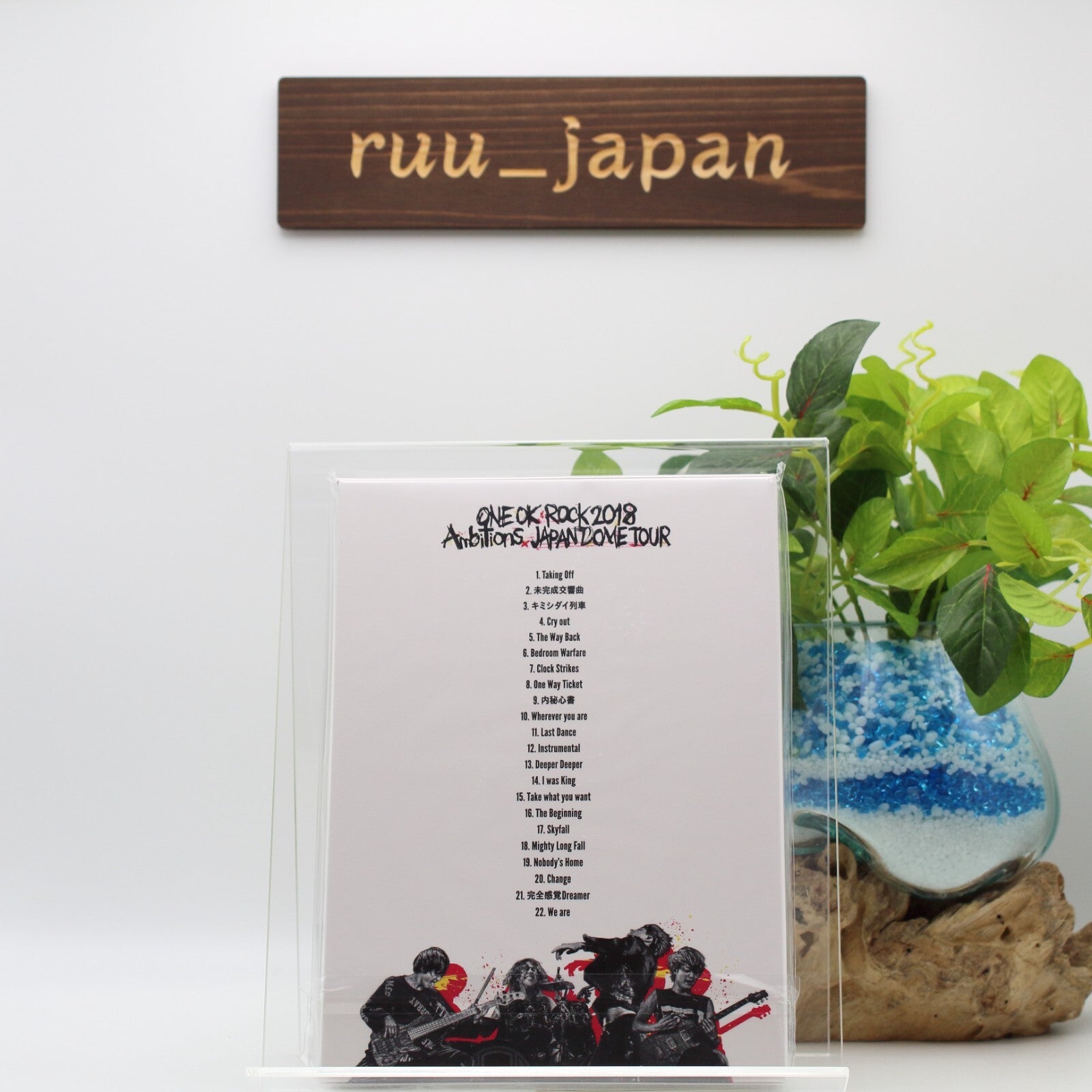 ONE OK ROCK 2018 AMBITIONS JAPAN DOME TOUR Blu-ray w/Booklet new