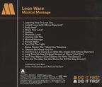 CD New Leon Ware Funk/Soul  Musical Massage 5 Bonus Tracks Japan OBI