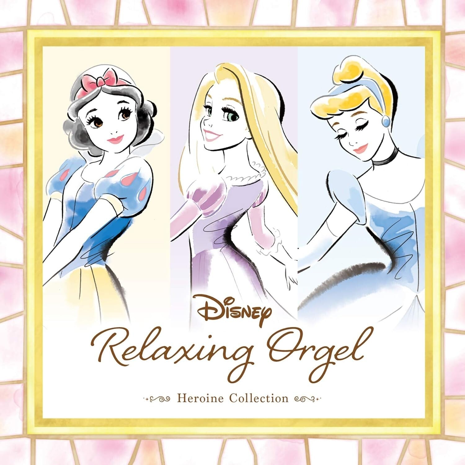 New OST-DISNEY RELAXING ORGEL HEROINE COLLECTION-JAPAN CD