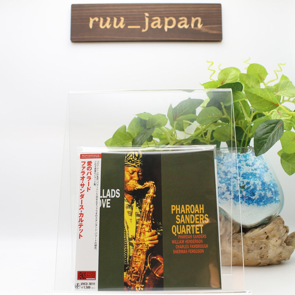 Pharoah Sanders Quartet Jazz CD Ballads With Love Paper OBI Slv Japan New