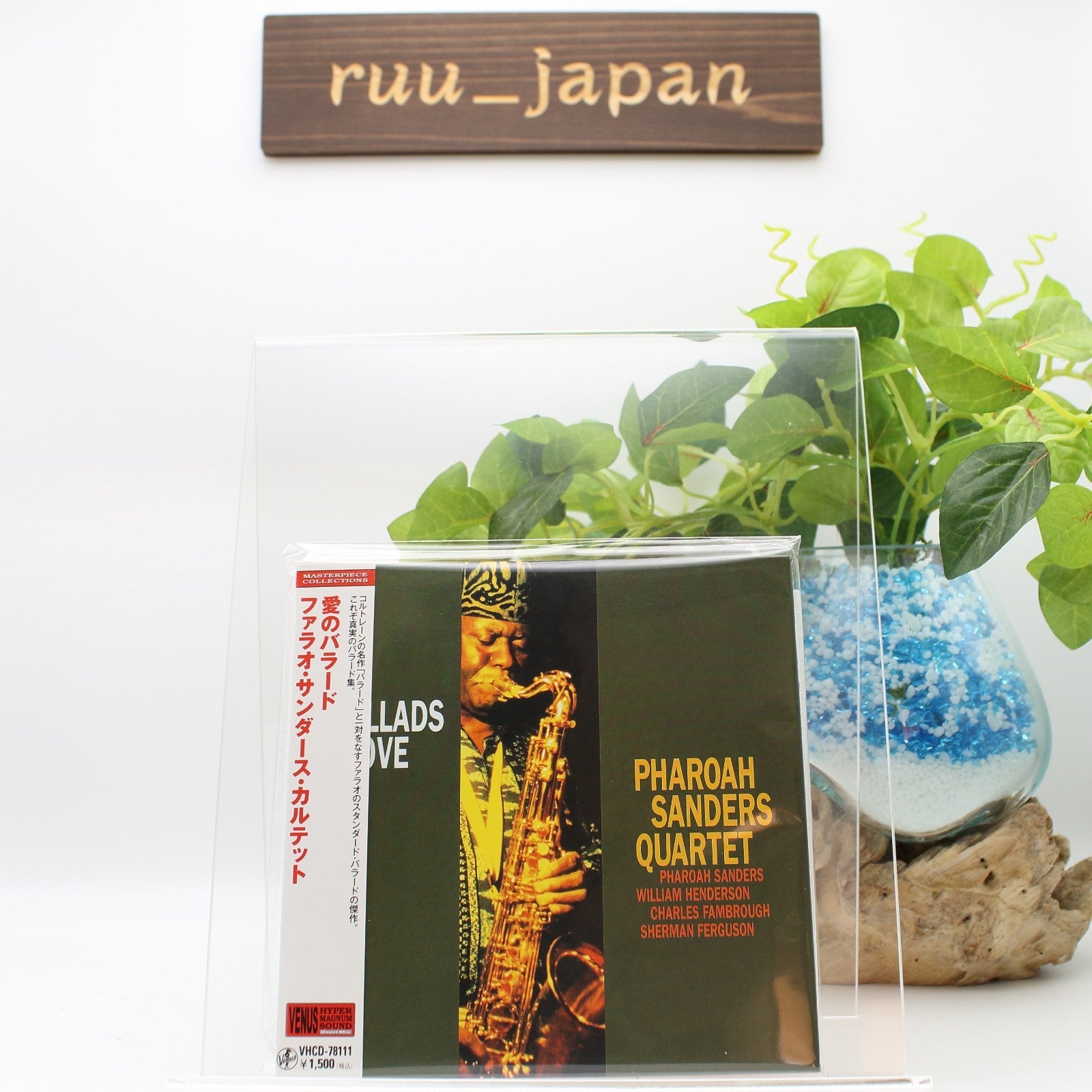 Pharoah Sanders Quartet Jazz CD Ballads With Love Paper OBI Slv Japan New