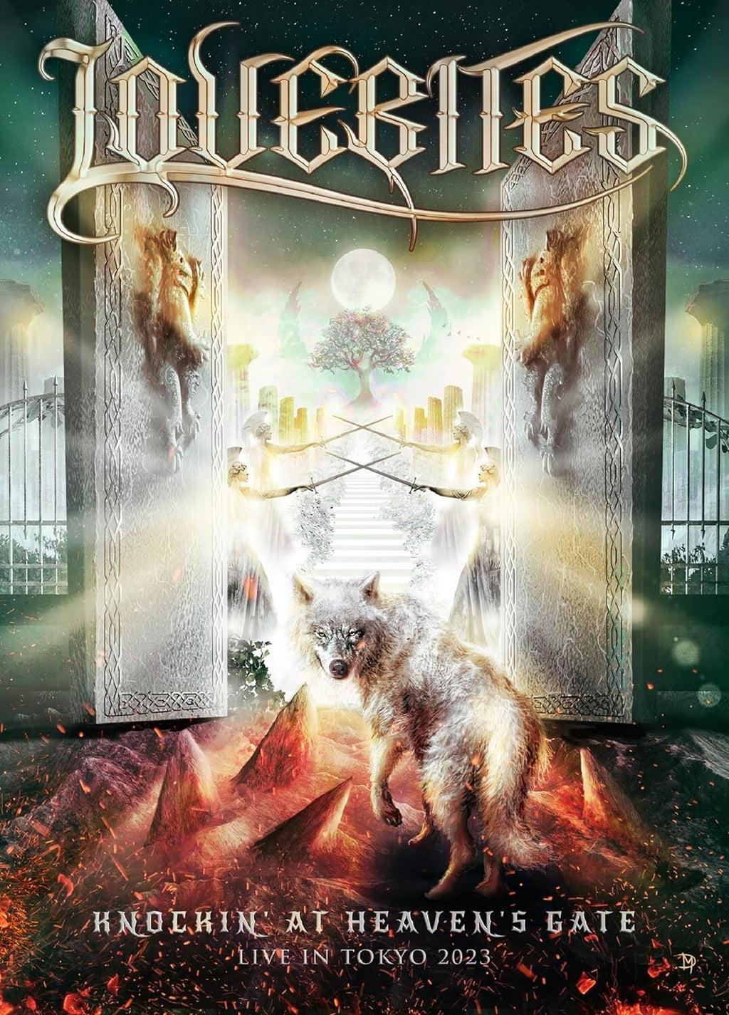 LOVEBITES KNOCKIN AT HEAVENS GATE LIVE IN TOKYO 2023 DVD From Japan NEW