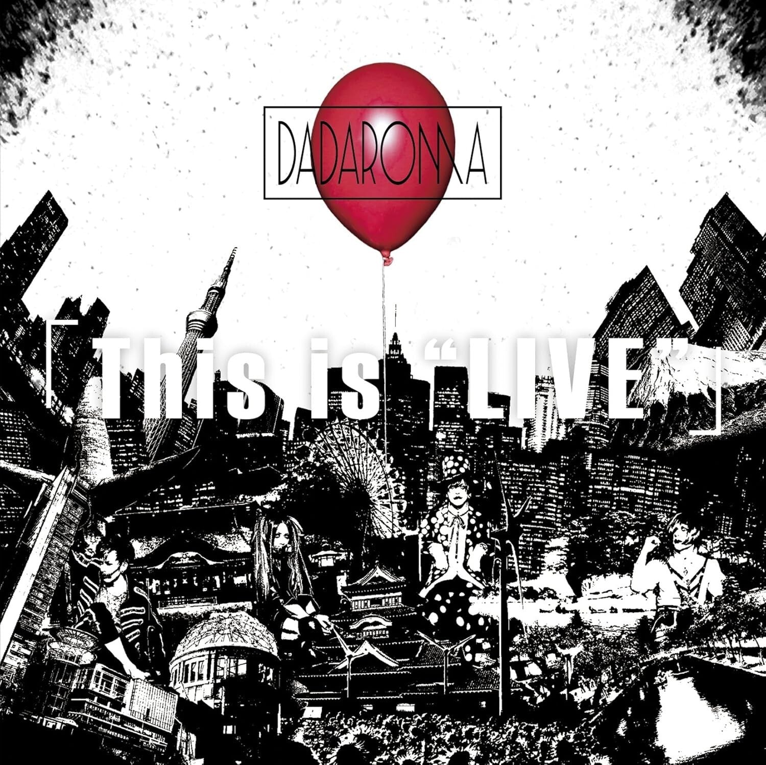 New DADAROMA-THIS IS LIVE (TYPE-A)-JAPAN CD+DVD from Japan
