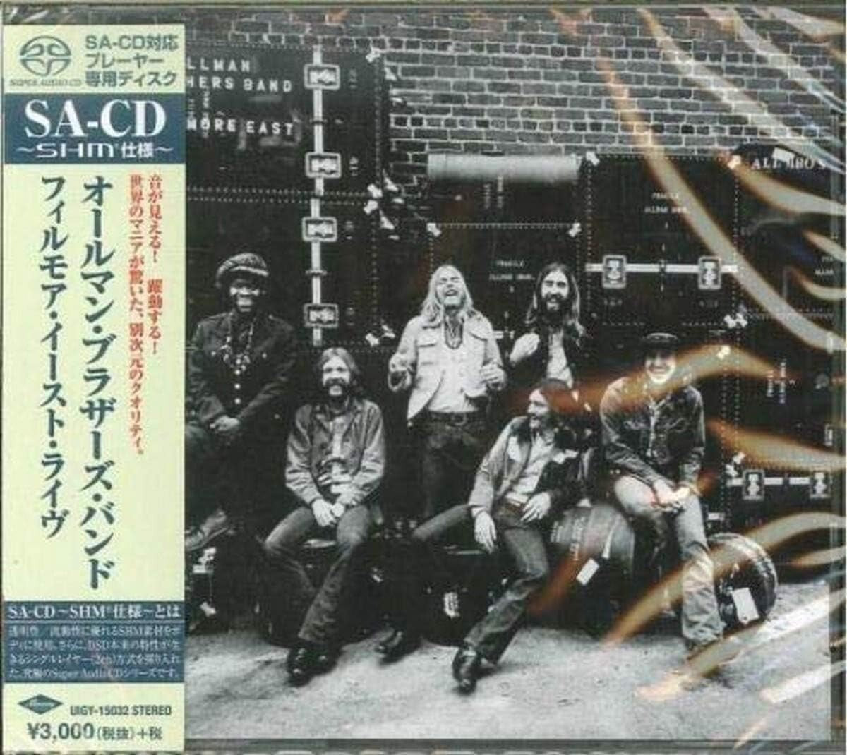 The Allman Brothers Band At Fillmore East SHM SA-CD Japan Pressing Edition New