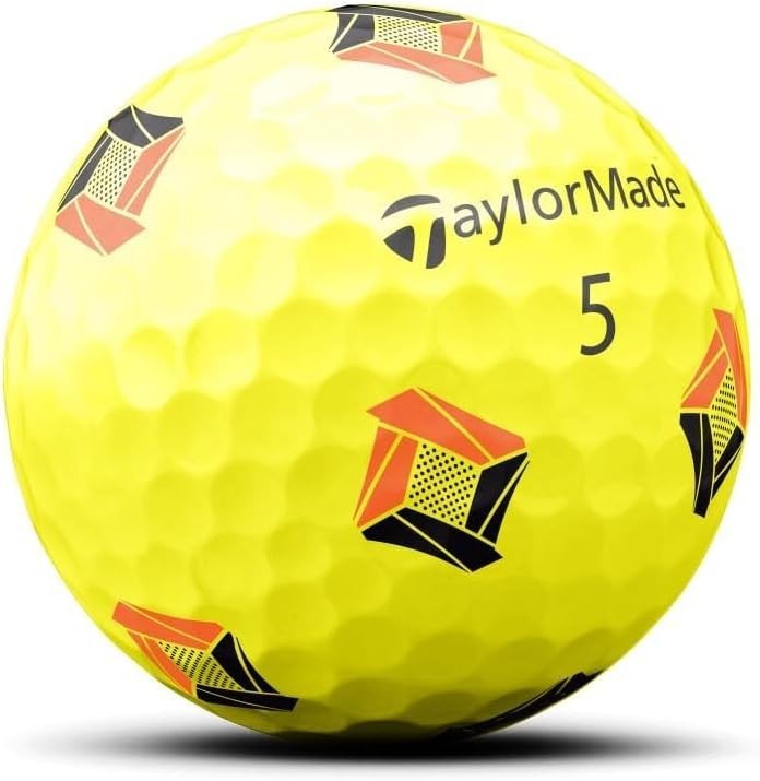 Taylor Made TMJ24 TP5 PIX YLW JPN 12 pieces TiPy Five Yellow Golf Ball 2024 NEW