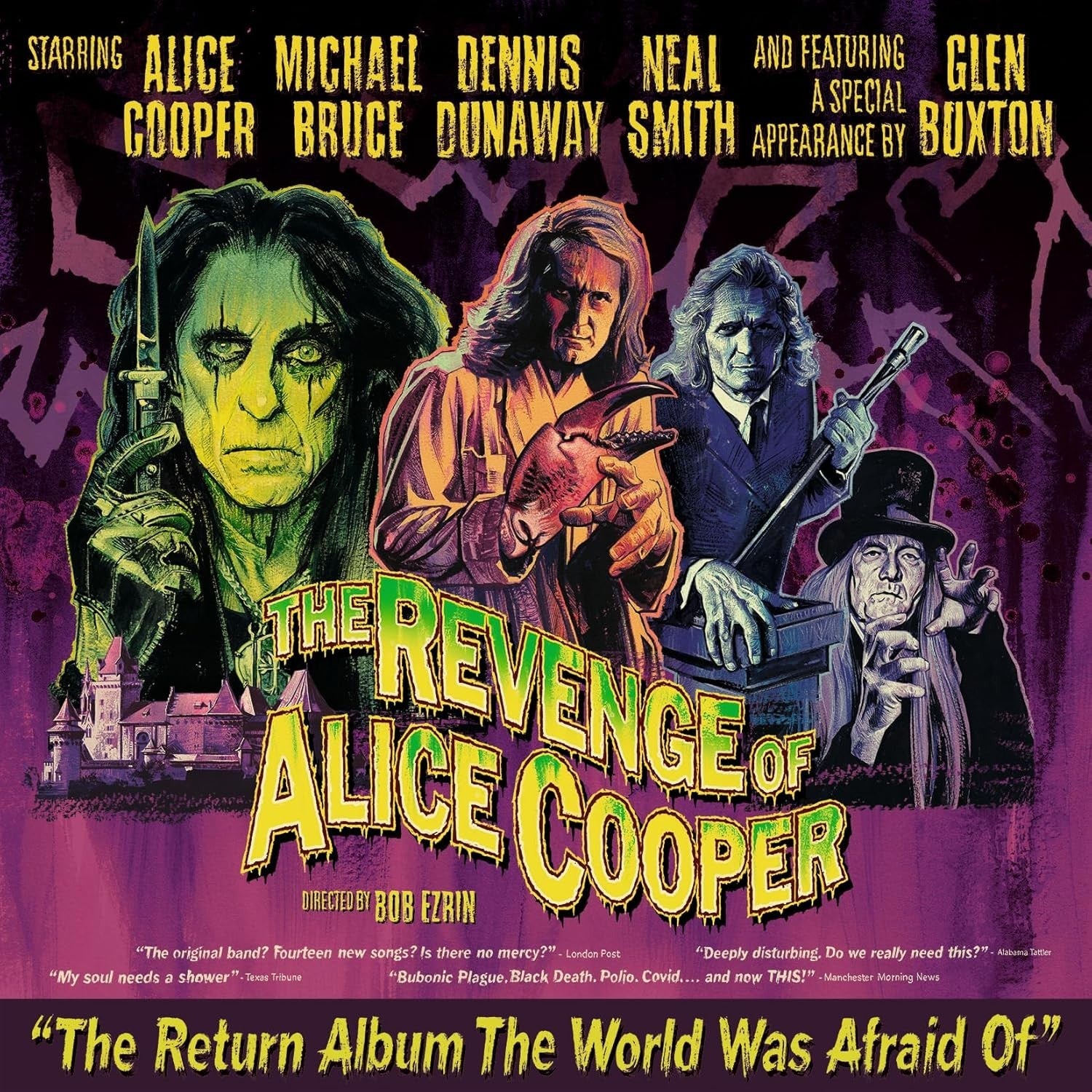 CD New ALICE COOPER THE REVENGE OF ALICE COOPER WITH BONUS TRACKS 2025