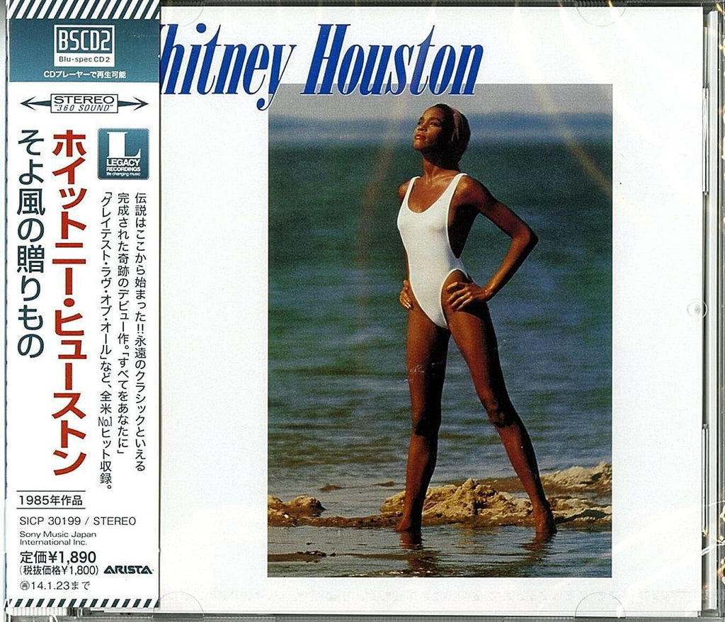 CD New Whitney Houston Whitney Houston Japan OBI E