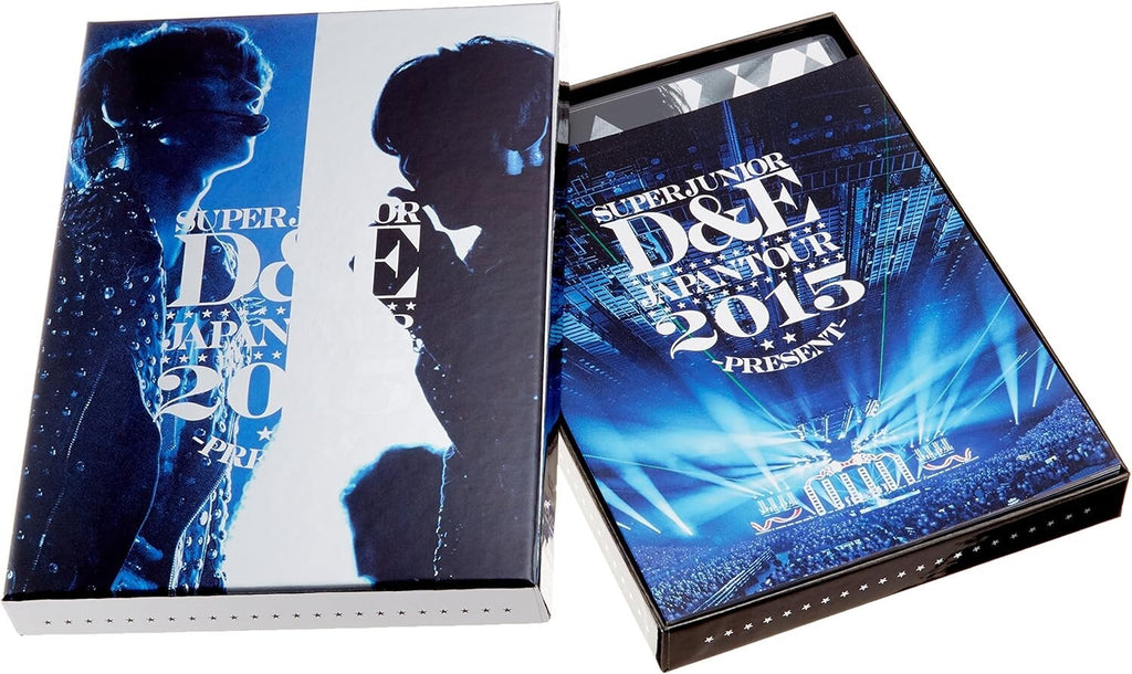 SUPER JUNIOR D&E JAPAN TOUR 2015 PRESENT First Limited Edition 2 DVD Booklet New