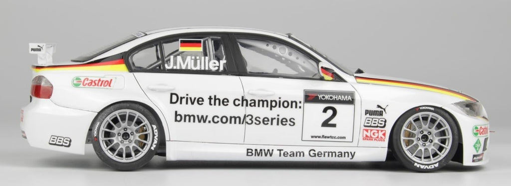 Platts/NUNU 1/24 Racing Series BMW 320SI E90 2008 WTCC Browns Hatchwinner NEW