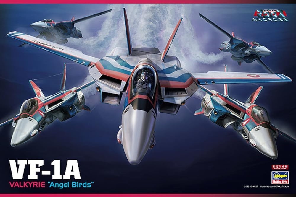 VF-1A Valkyrie Angel Birds (1/48 Plastic model) Hasegawa Macross [JAPAN] NEW
