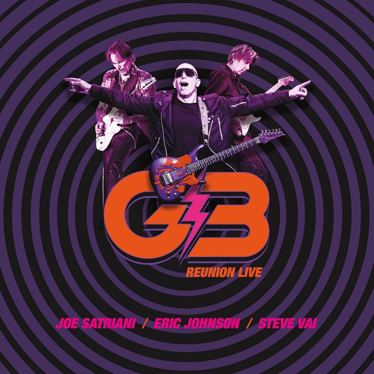 New G3 REUNION LIVE JOE SATRIANI ERIC JOHNSON STEVE VAI  JAPAN 2 BLU-SPEC CD