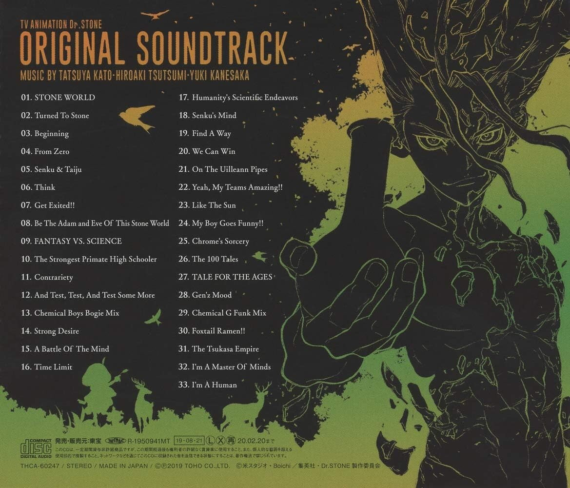 New [CD] TV Anime Dr. STONE Original Sound Track from Japan