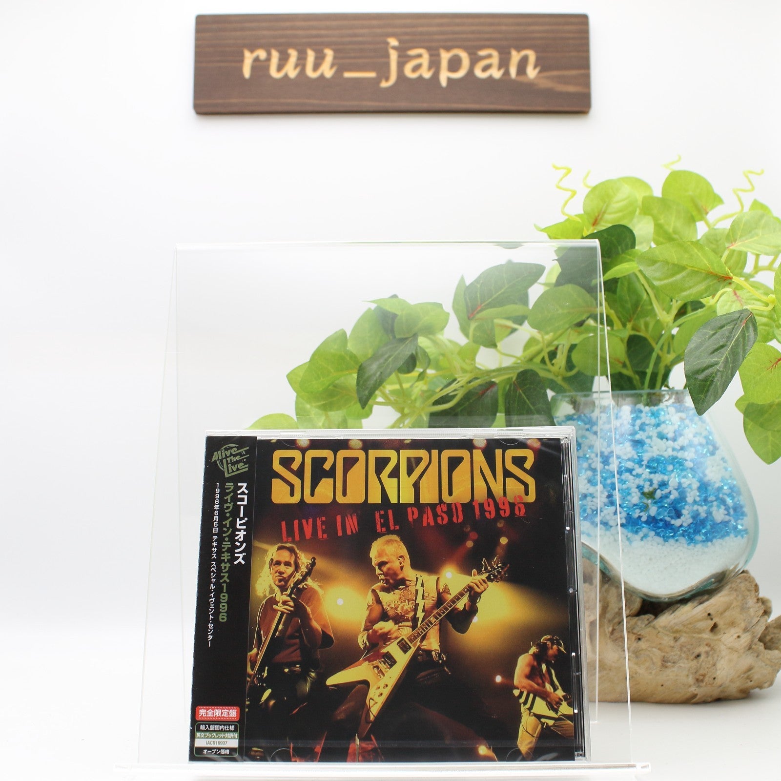 CD New SCORPIONS LIVE IN EL PASO 1996  JAPAN 2 CD JP